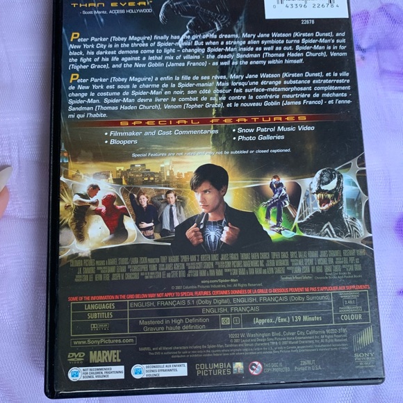 SpiderMan 2 & 3 movies - Picture 7 of 8